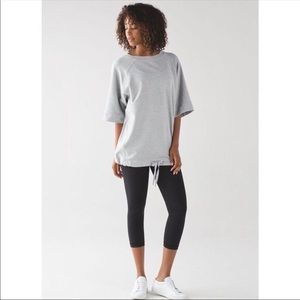Lululemon Split Short Sleeve- Stretch French Terry